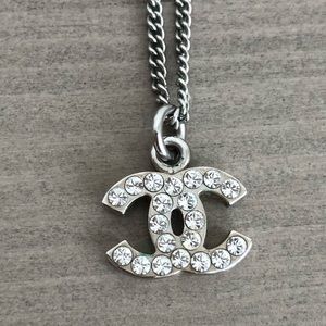 Authentic Chanel rhinestone necklace
